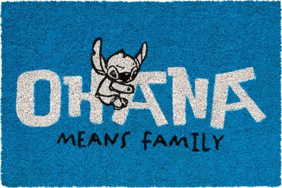 Grupo Erik STITCH Ohana Blue Doormat 60x40 cm