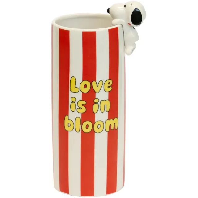 Blogo Design Vaas Snoopy Love Is In Bloom - rood