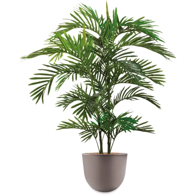 HTT Decorations HTT - Kunstplant Areca palm in Eggy taupe H125 cm