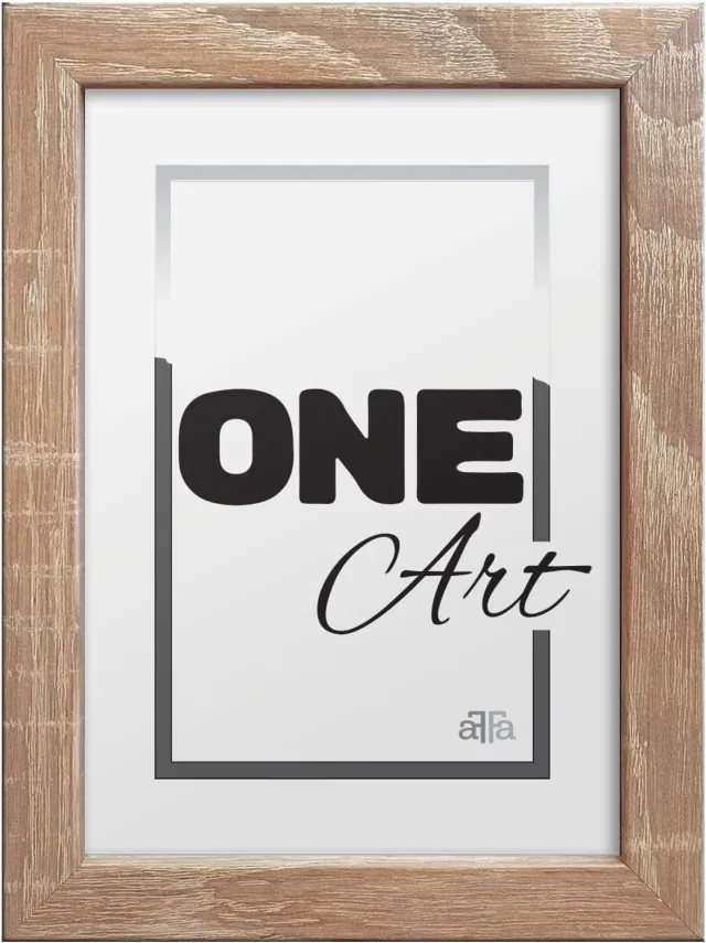 aFFa frames Fotolijst MDF Licht Eikenhout - 21 x 29,7 cm (A4)