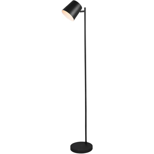 Reality BLAKE - Vloerlamp - Zwart mat - incl. 1x SMD 4,5 W