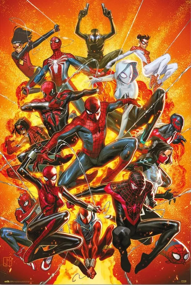 Spider-Man Spider Geddon Poster 61x91.5cm Multi color