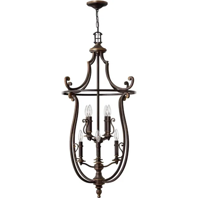 Steady Lighting Bohemian Kroonluchter - Steady Lighting - Metaal - Bohemian - E14 - L: 61cm - Voor Binnen - Woonkamer - Eetkamer - Brons