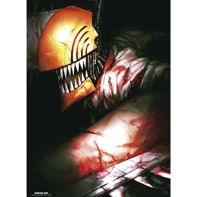 Chainsaw Man Chainsaw Man Poster Chibi Unisex Poster - meerkleurig - Standard multicolor