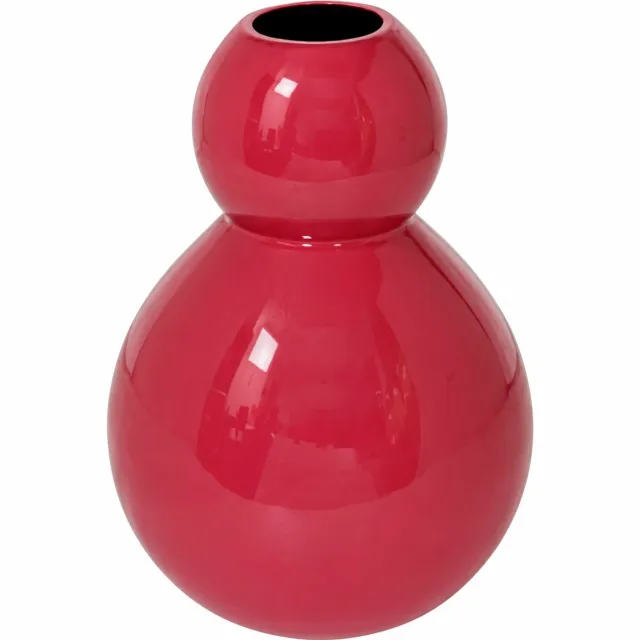 Colmore by Diga vaas metaal fuchsia Enamel 21x21x30cm