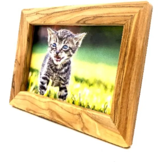 D.O.M. Fotolijst van Olijfhout – Geschikt voor Foto’s 10 x 15 cm