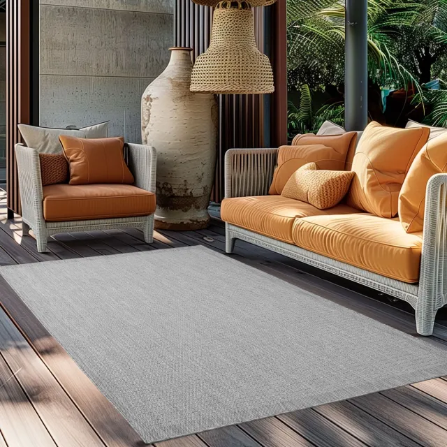 Muratap Tapijtenloods Solid Binnen en Buiten - Vloerkleed - Indoor & Outdoor - Laagpolig Effen - Beige- 140x200 CM
