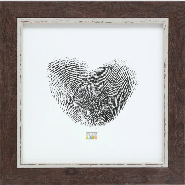 Deknudt Frames fotolijst S45VY2 - bruine houttint - voor foto 15x15 cm