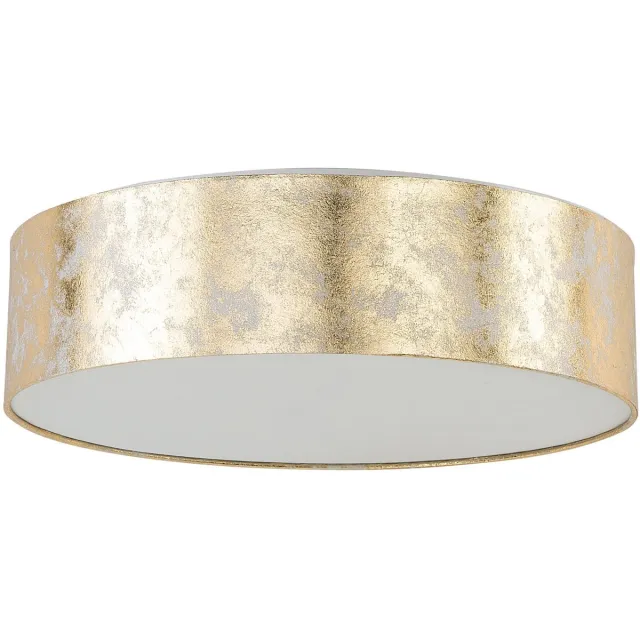Beliani RENA - Plafondlamp - Goud - Polykatoen