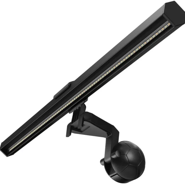 GelldG Monitorverlichting - Monitorlichtstrip - Met aanraakbediening - Bescherming tegen blauw licht - USB-aansluiting voor schermverlichting - Instelbare kleurtemperatuur en helderheid - 40 cm zwart