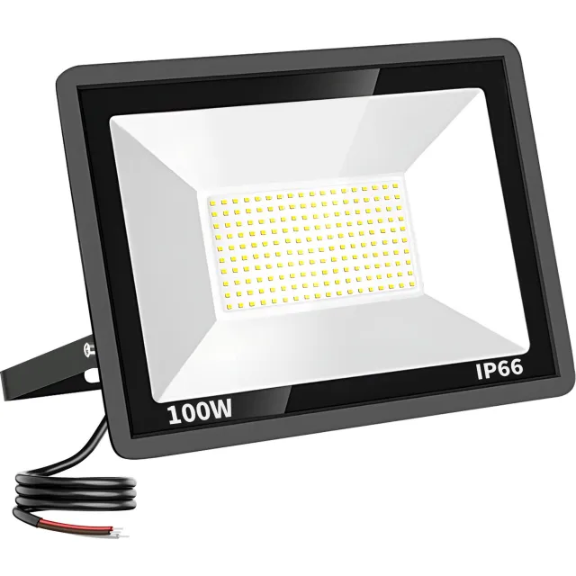 Tsong LED schijnwerper 100W - Warmwit 3000K - 12.000 lm - 120° breedstraler - IP66