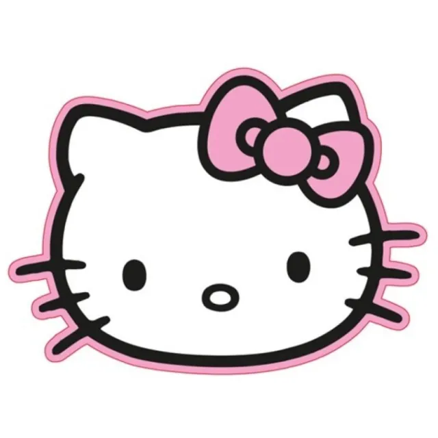 Hello Kitty Sierkussen Hoofd Roze