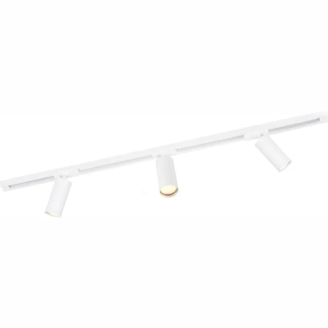 LEDVION Smart LED Railverlichting 1M + 3 Railspots (4.9W - RGB - Wit - Dimbaar) - 1-Fase