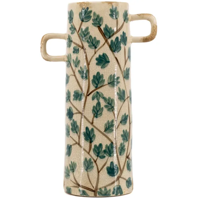 homebound by ky Aardewerk vaas handgeschilderd Midori Multi