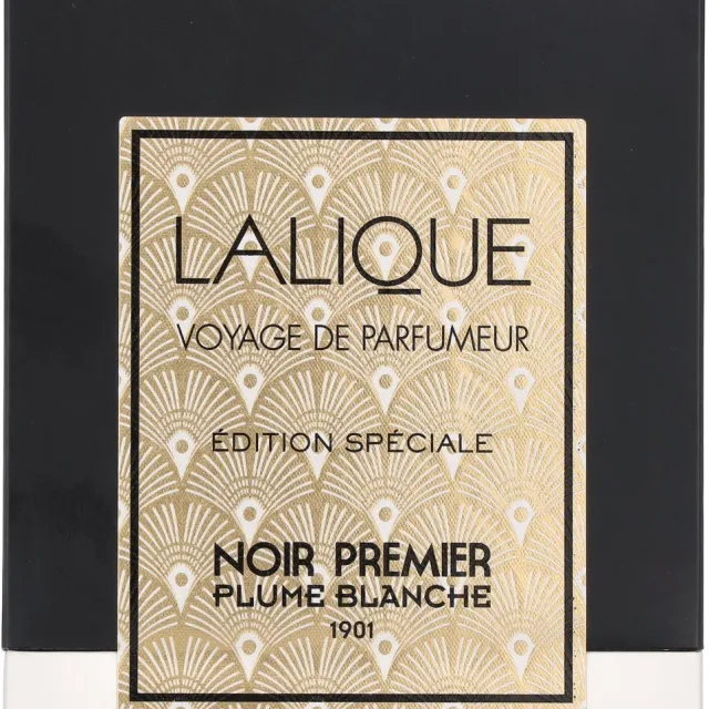 Lalique Noir Premier Plume Blanche Candle 190g Noir Premier Plume Blanche 1901 - Special Edition