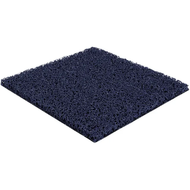 Rubbermagazijn Spaghettimat donkerblauw - 60x90cm - Schoonloopmat - Entreemat - Deurmat