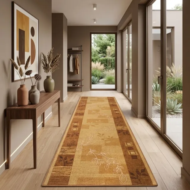 Floordirekt Tapijtloper Akzent - Keukenloper - Vloerkleed - Modern & Eenvoudig te Onderhouden - Beige