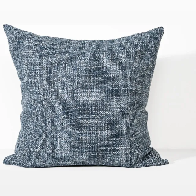Darcy & Duke Ocean Texture - Sierkussen - 55 X 55 Blue
