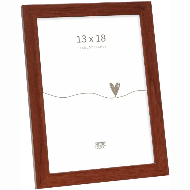 Deknudt Frames Fotolijst - Lichtbruin - S44CH3 - Voor foto: 13x18 cm