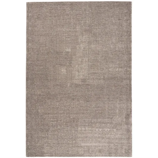 DÉJA Living Vloerkleed 155x230cm - Laagpolig Grijs Stof - Emren