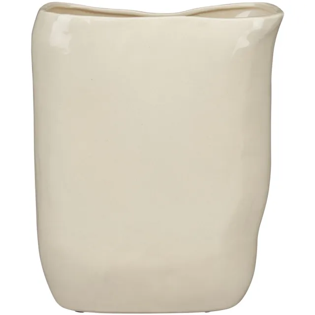 Dutchbone Edna Vaas 24 cm Beige