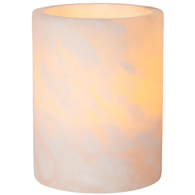 Atmooz Indy Kaarsenhouder M - Medium Theelichthouder - Handgemaakt - Natuurlijke Muurlamp-stijl Tafeldecoratie - Landelijk Windlicht - Beige/Naturel