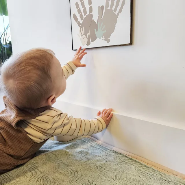 BamBam Family Handprint Kit - 32 cm Wit