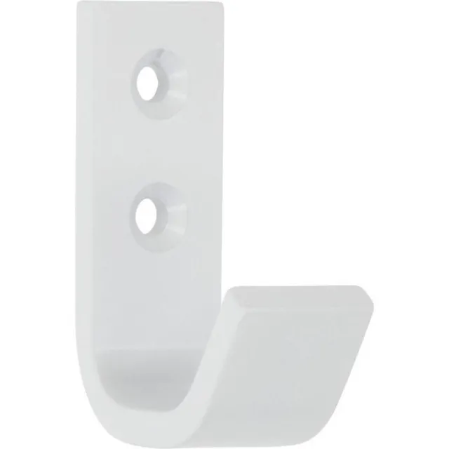 Siro Kapstokhaak - wit - aluminium - 5,4 x 3,7 cm - haakje