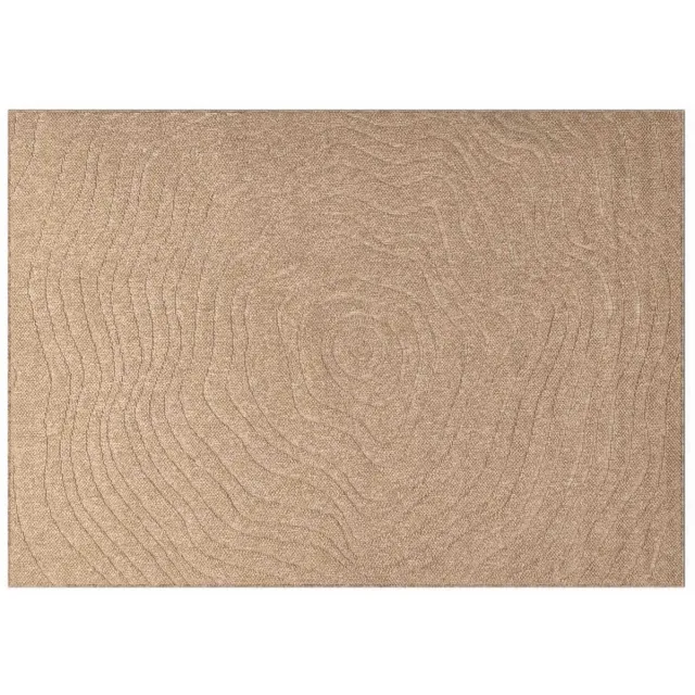 vidaXL Binnen- - en - buitenkleed - AGIRA - Naturel - 340 - x - 240 - cm - Polyester