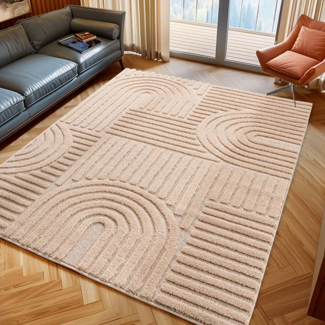 Ayyildiz Japandi Vloerkleed Roze – Scandinavisch & Japans Design – Laagpolig – 200x290 cm