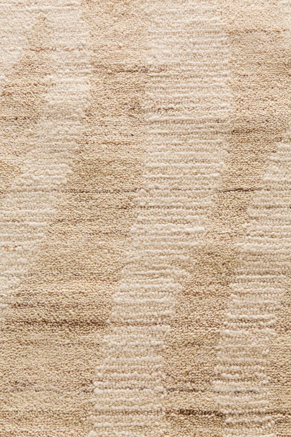 NOUS Living Amory wollen vloerkleed beige, foto 3