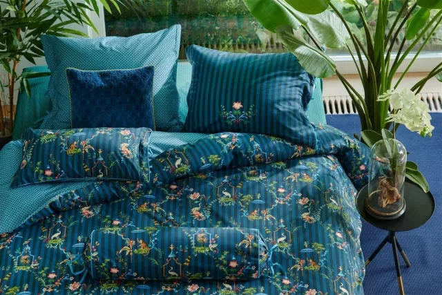 Pip Studio Singerie Roll Sierkussen Dark Blue Multi