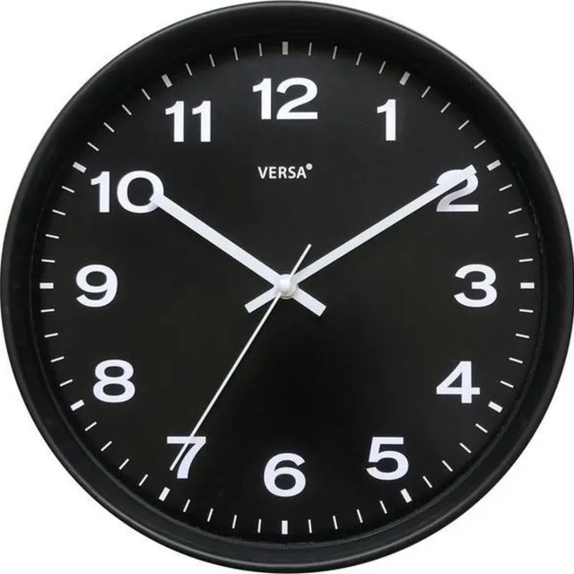 versa Muurklok Versa Kwarts Plastic 4,3 x 30,5 x 30,5 cm Overig