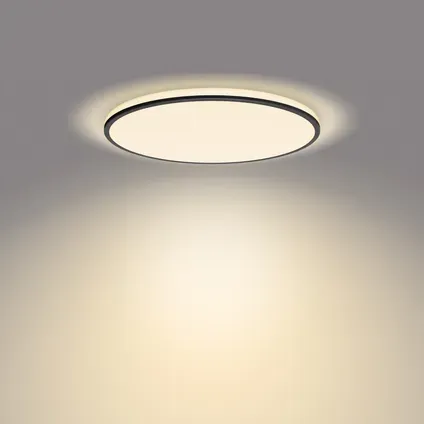 Philips Plafondlamp Ozziet Zwart ⌀40cm 22w