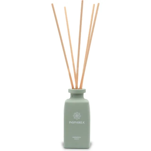 Insphirea Harmonea Geurstokjes - Bergamot en Citrus - 100 ml Groen