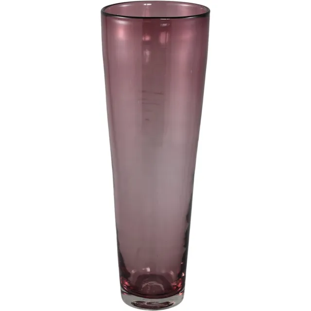 PTMD Mehran Pink Glass Taps Vase Big Roze
