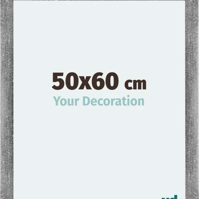yd. Your Decoration - Fotolijst 50x60 cm - MDF - Grijs Geveegd - Mura