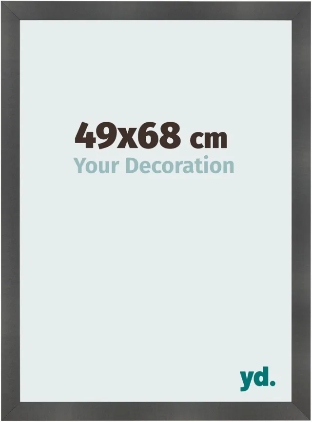 yd. Your Decoration - Fotolijst 49x68 cm - MDF - Zwart Mat - Pisa