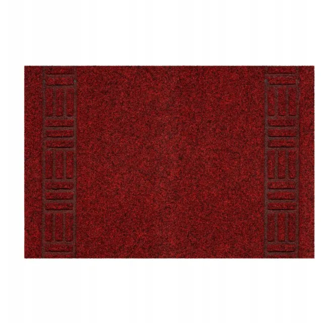 Dywany Łuszczów Universele Rode Deurmat Grieks Patroon 80x220 cm - Antislip Rood