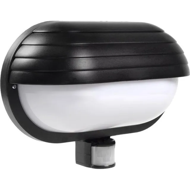 Maclean MCE 33 - Buitenmuur wandlamp met bewegingssensor / muurlamp zwart