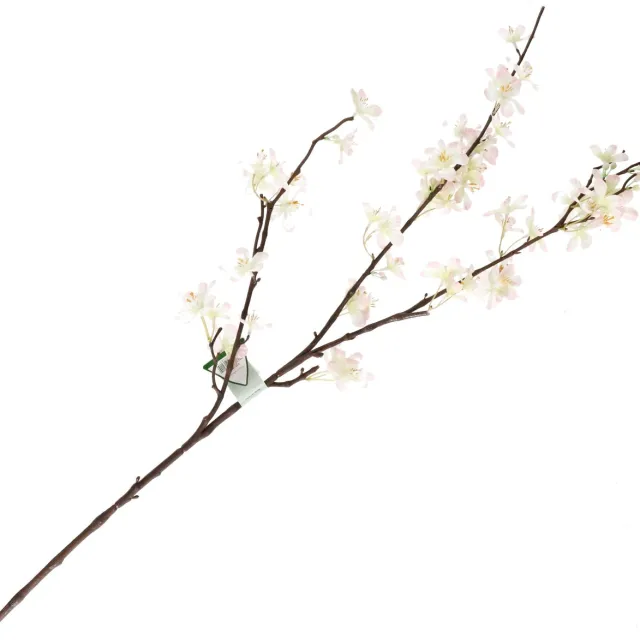Bellatio Flowers & Plants Roze appelbloesem kunstbloem/tak met 57 bloemetjes 84 cm - Nepbloemen - Kunstbloemen