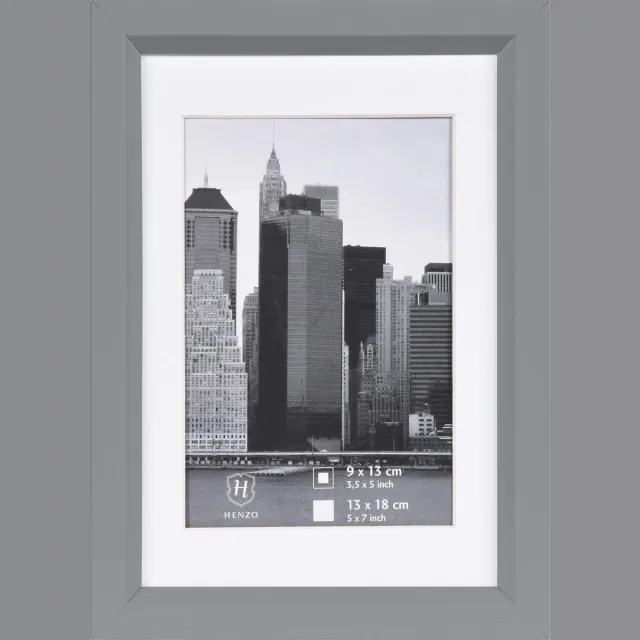 Henzo Fotolijst - Henzo - Metallica - Fotomaat 13x18 cm - Zilver