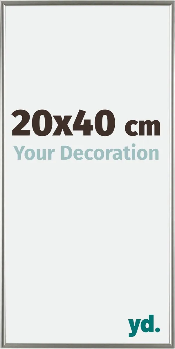 yd. Your Decoration - Fotolijst 20x40 cm - Kunststof - Champagne - Evry