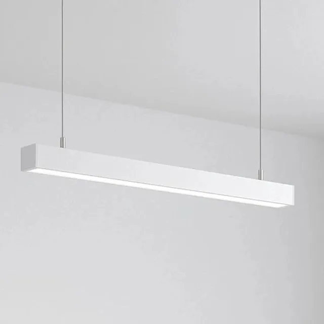 Tsong LED Lichtbalk Hangend 120 cm 4.320lm 36W - Koelwit 4000K - Wit - Koppelbaar - Incl. ophangset 1 m - 230V
