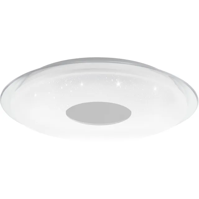 EGLO connect.z Lanciano-Z Smart Plafondlamp - Ø 56 cm - Wit/Grijs - Instelbaar wit licht - Dimbaar - Zigbee