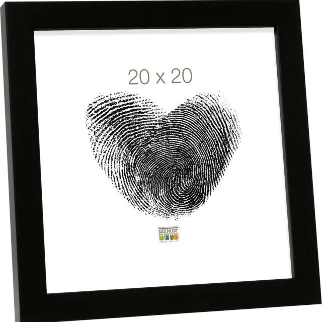 Deknudt Frames fotolijst S40RK2 - zwart - voor foto 20x20 cm