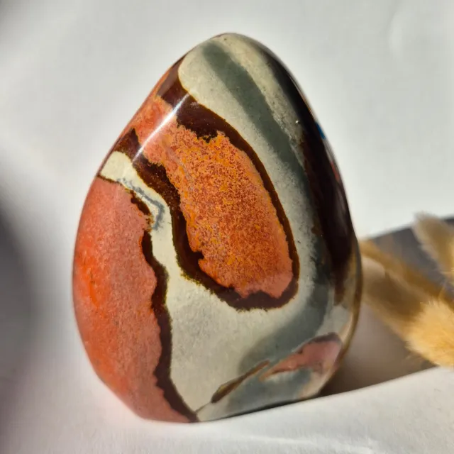 Moonlight Gemstones Edelsteen Spiritueel Statement piece Polychrome Ocean Jasper Freeform – 755g Meerkleurig