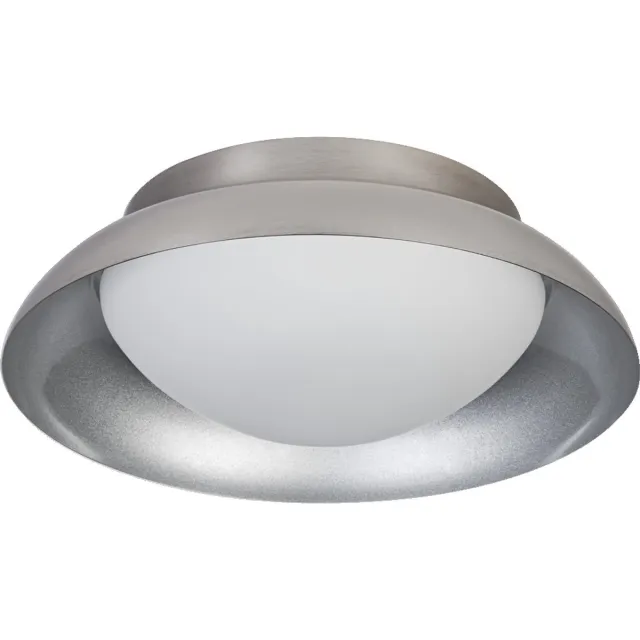 LEDVANCE ORBIS MILAN plafondlamp 305mm, nikkel, 2XE27