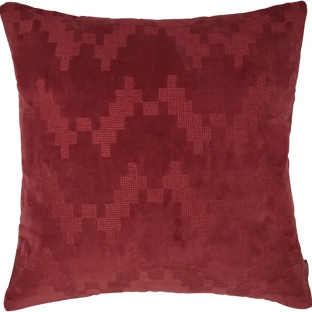 Linen & More Twisted Brooklyn Bordo -45 X 45 Rood