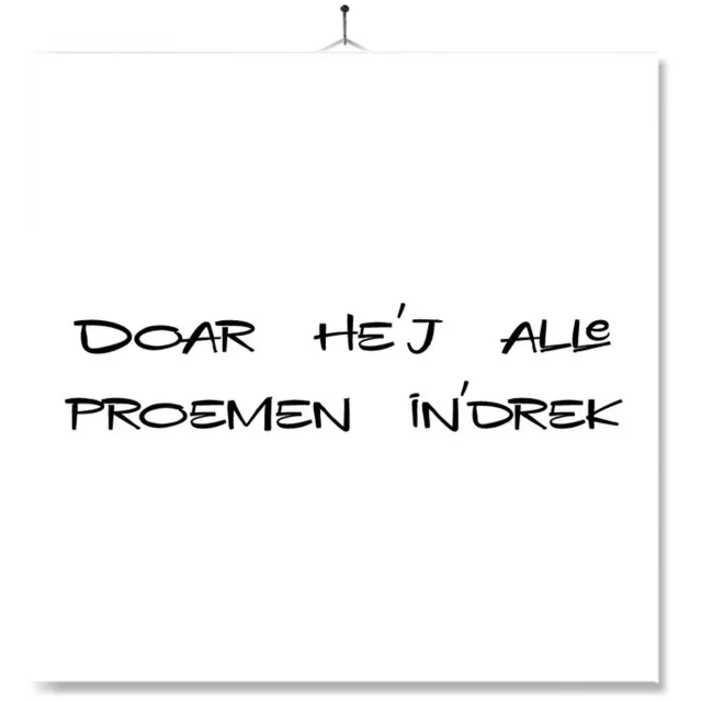 MC Living Tegel Met Opdruk | Achterhoekse Tekst Ontwerp 9